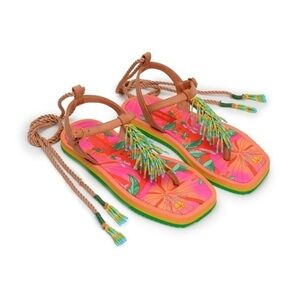 Farm Rio Pietra Sandals NEW Sz 9 EU Sz 40